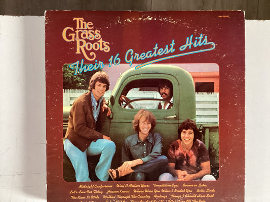 GRASS ROOTS = THEIR 16 GREATEST HITS (CDN 1971) (USED)