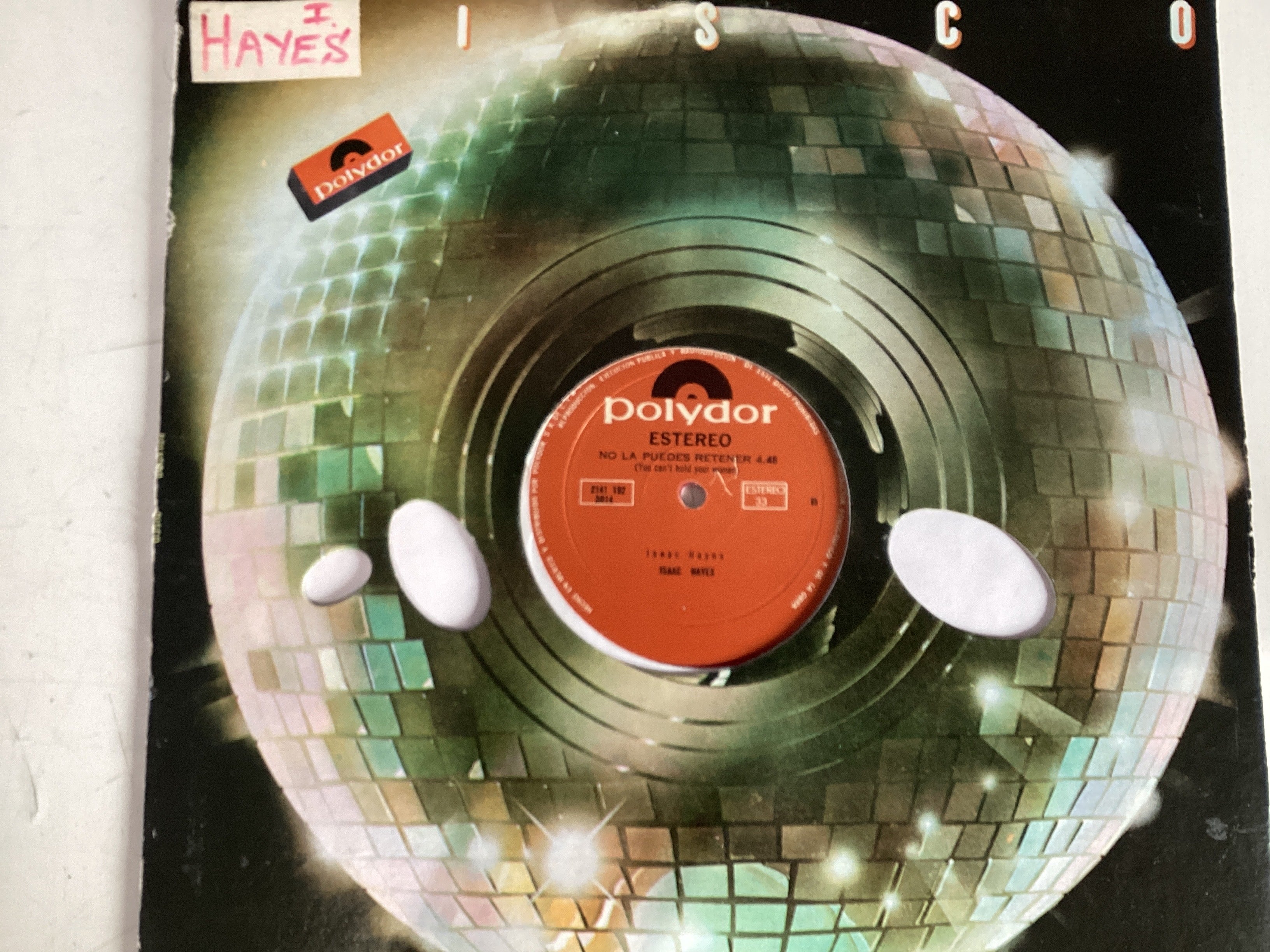 HAYES, ISAAC = NO LA PUEDES (12 IN.) (MEX 1979) (USED)