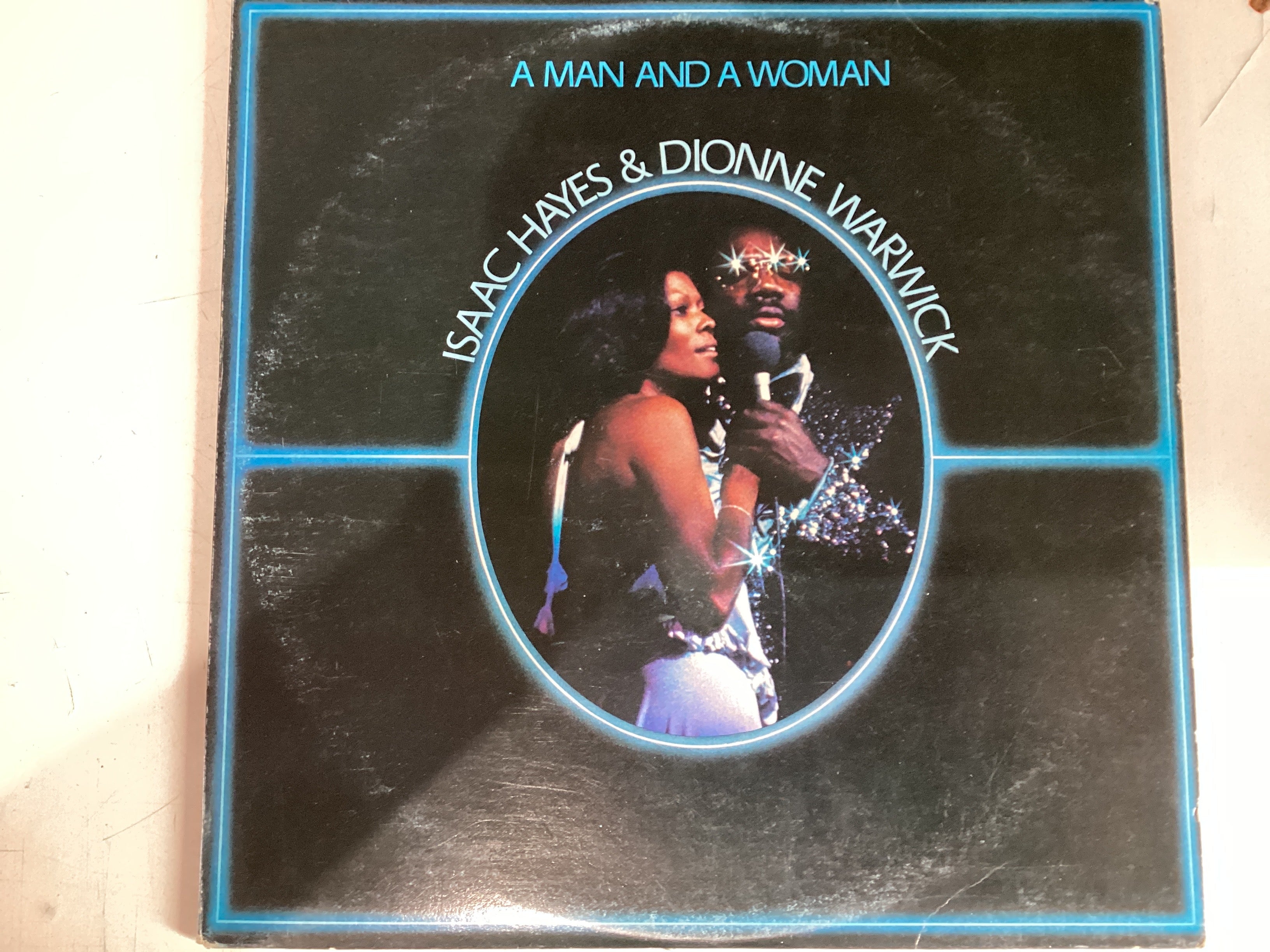 HAYES, ISAAC WARWICK, DIONNE = A MAN & A WOMAN (CDA 1977) (USED)