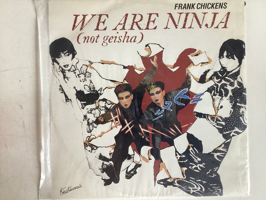 FRANK CHICKENS = WE ARE NINJA (UK 1984) (USED)