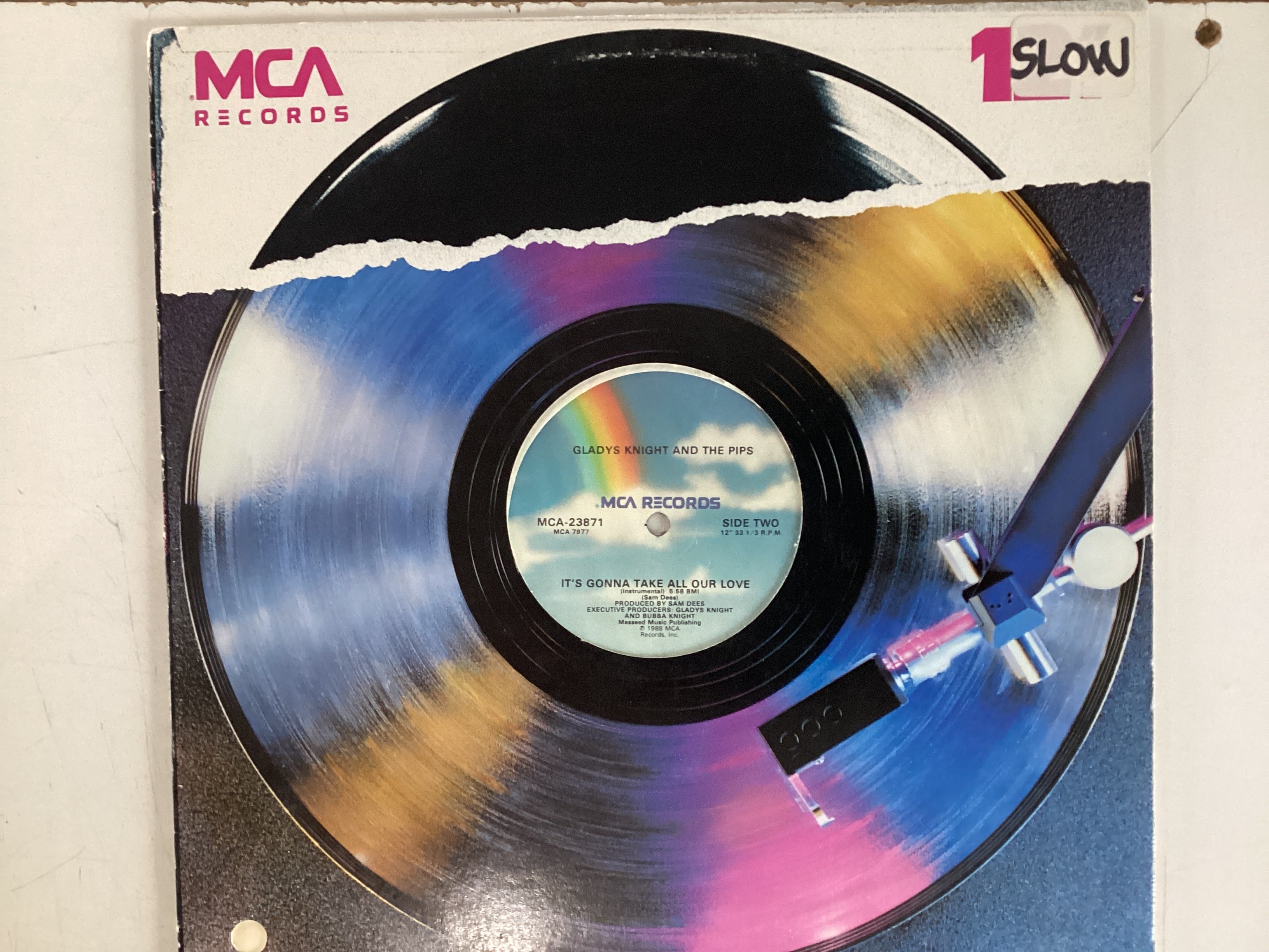 KNIGHT, GLADYS & THE PIPS = IT’S GONNA TAKE ALL OUR LOVE (USA 1988) (USED)