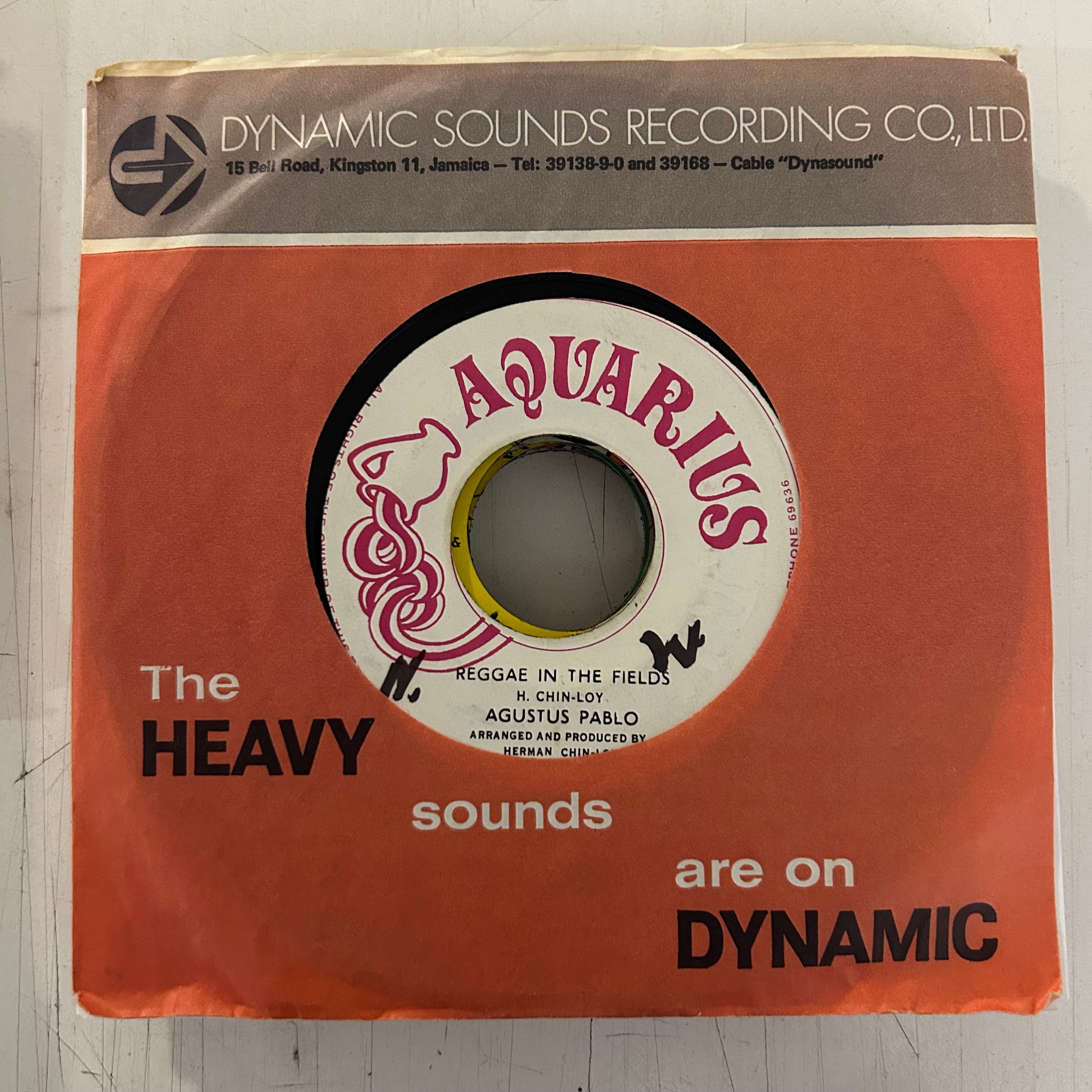 PABLO, AGUSTUS = REGGAE IN THE FIELDS (7 IN.) (JAMAICA 1971) (USED)
