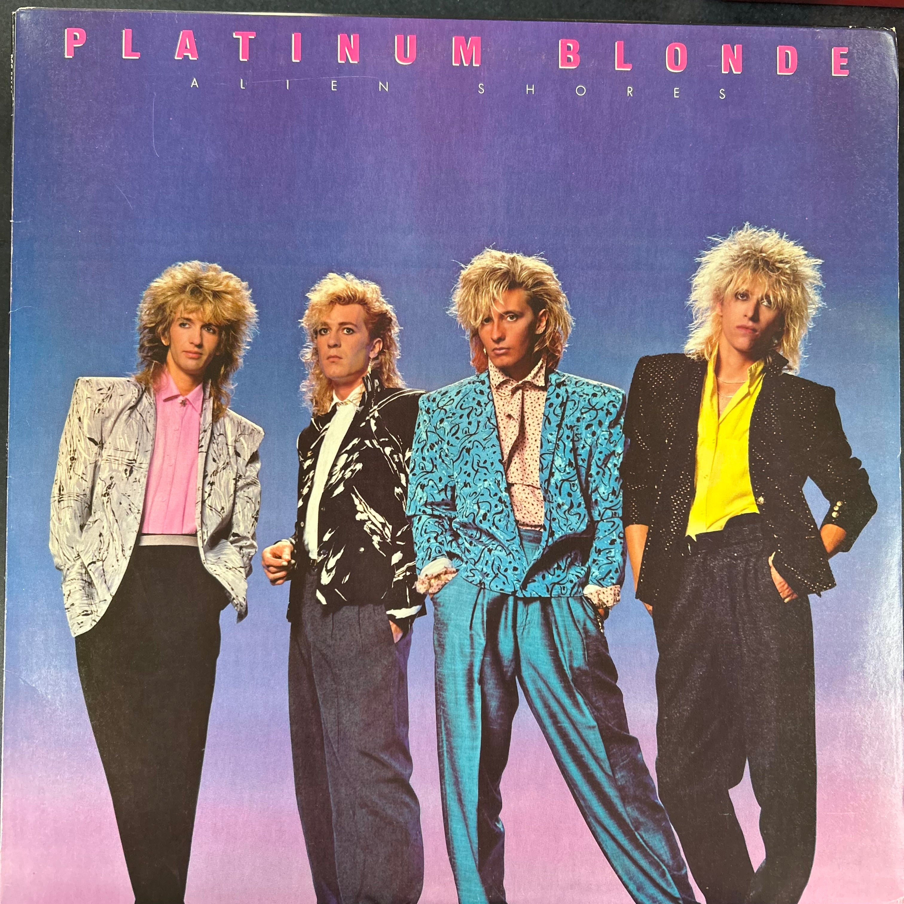 PLATINUM BLONDE = ALIEN SHORES (CDN 1985) (USED)