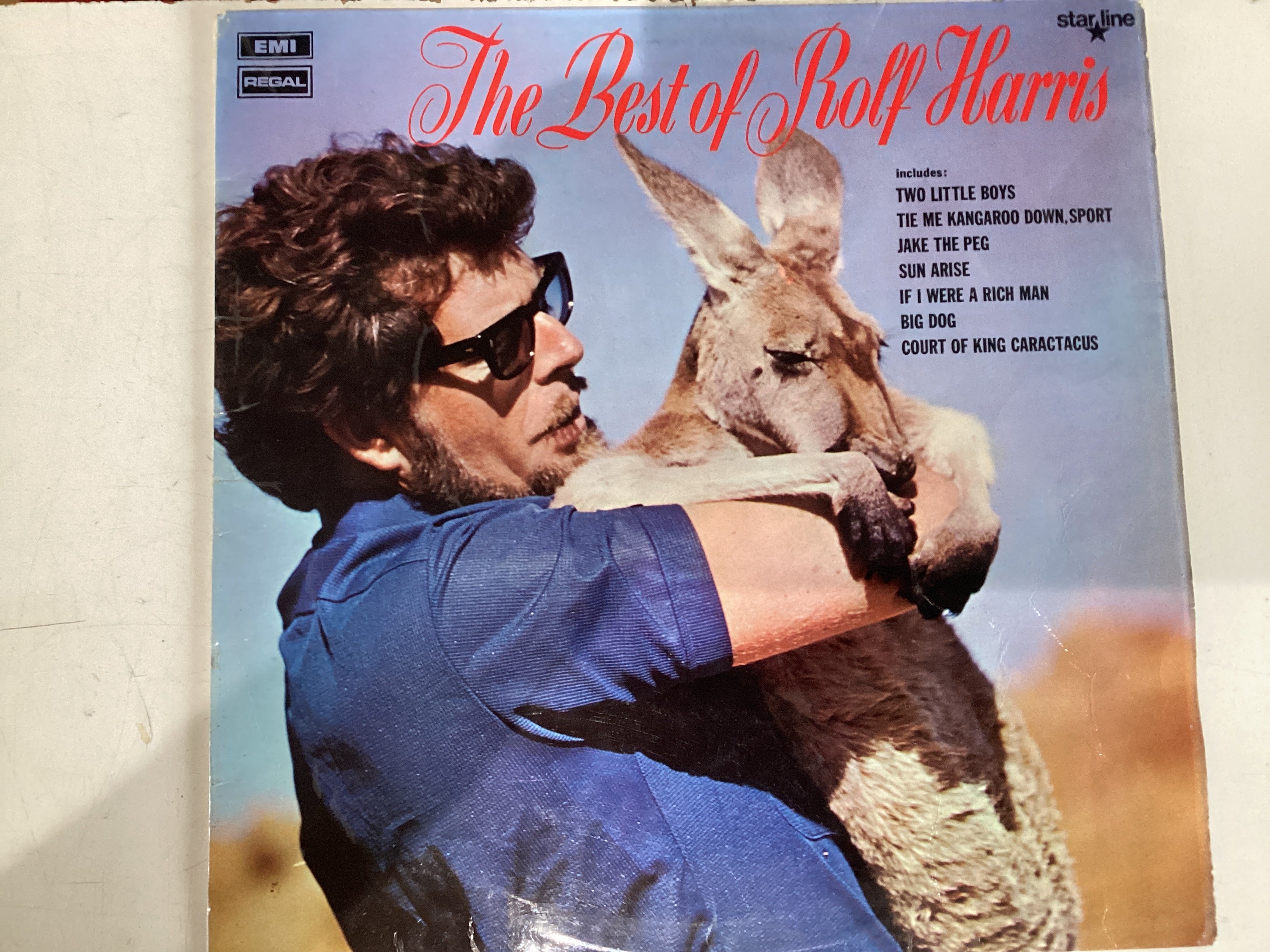 THE BEST OF ROLF HARRIS = SELF TITLED (UK 1972) (USED)