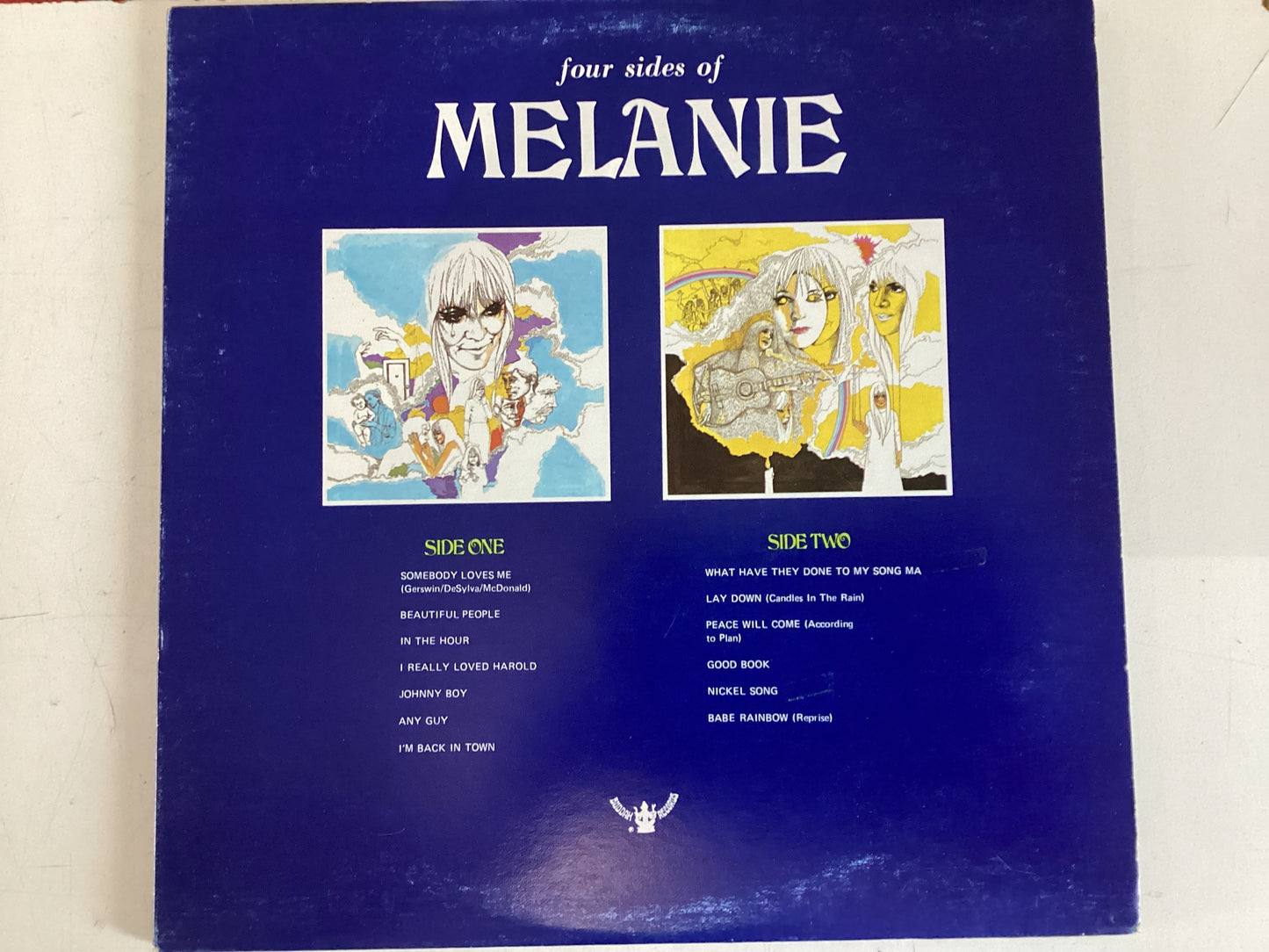 MELANIE = THE FOUR SIDES OF (CDA 1972) (USED)