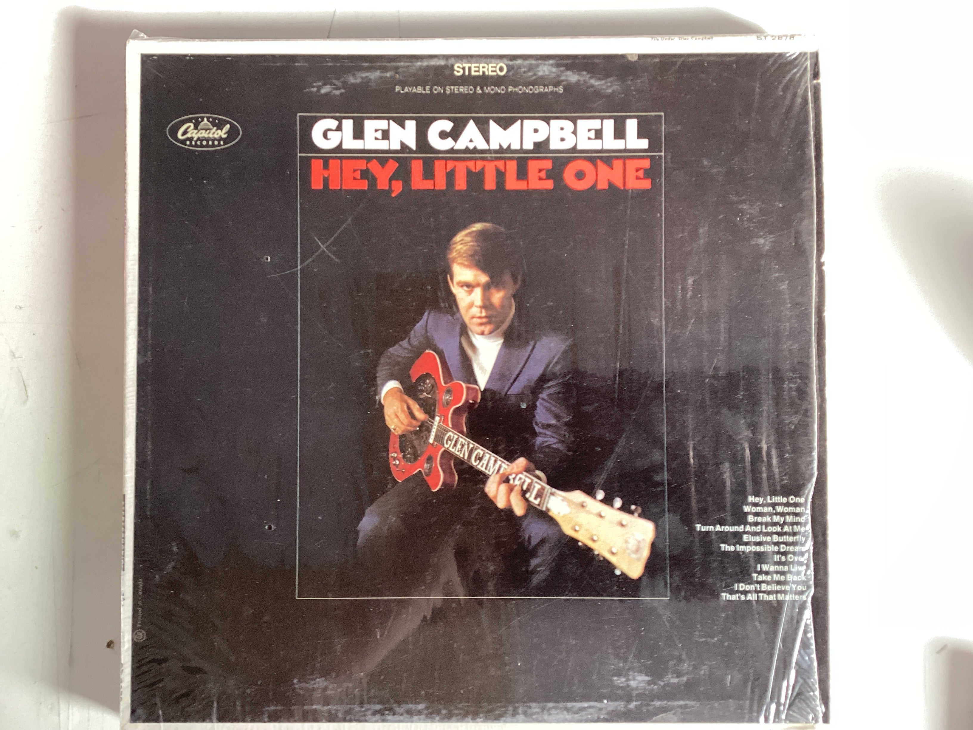 CAMPBELL, GLEN = HEY, LITTLE ONE (CDA 1968) (USED)
