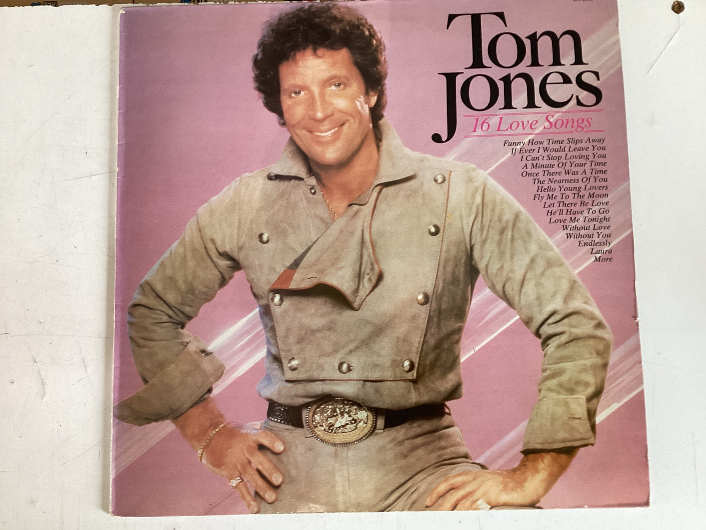 JONES, TOM = 16 LOVE SONGS (UK 1983) (USED)