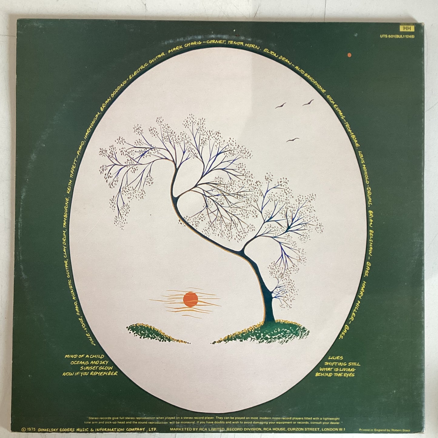 TIPPETS, JULIE = SUNSET GLOW (UK 1975) (USED)