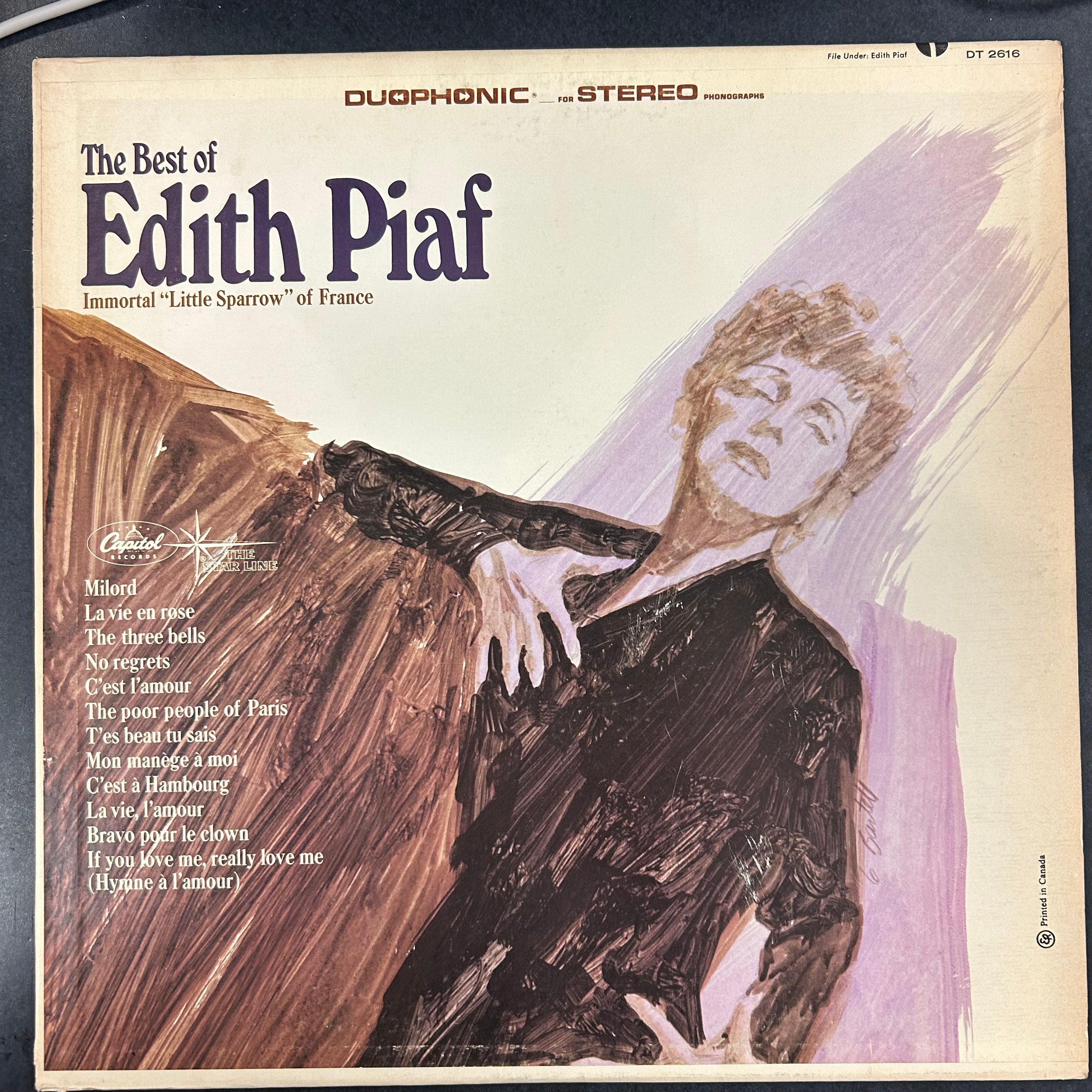 PIAF, EDITH = BEST OF (CDN 1970s REISSUE) (USED)