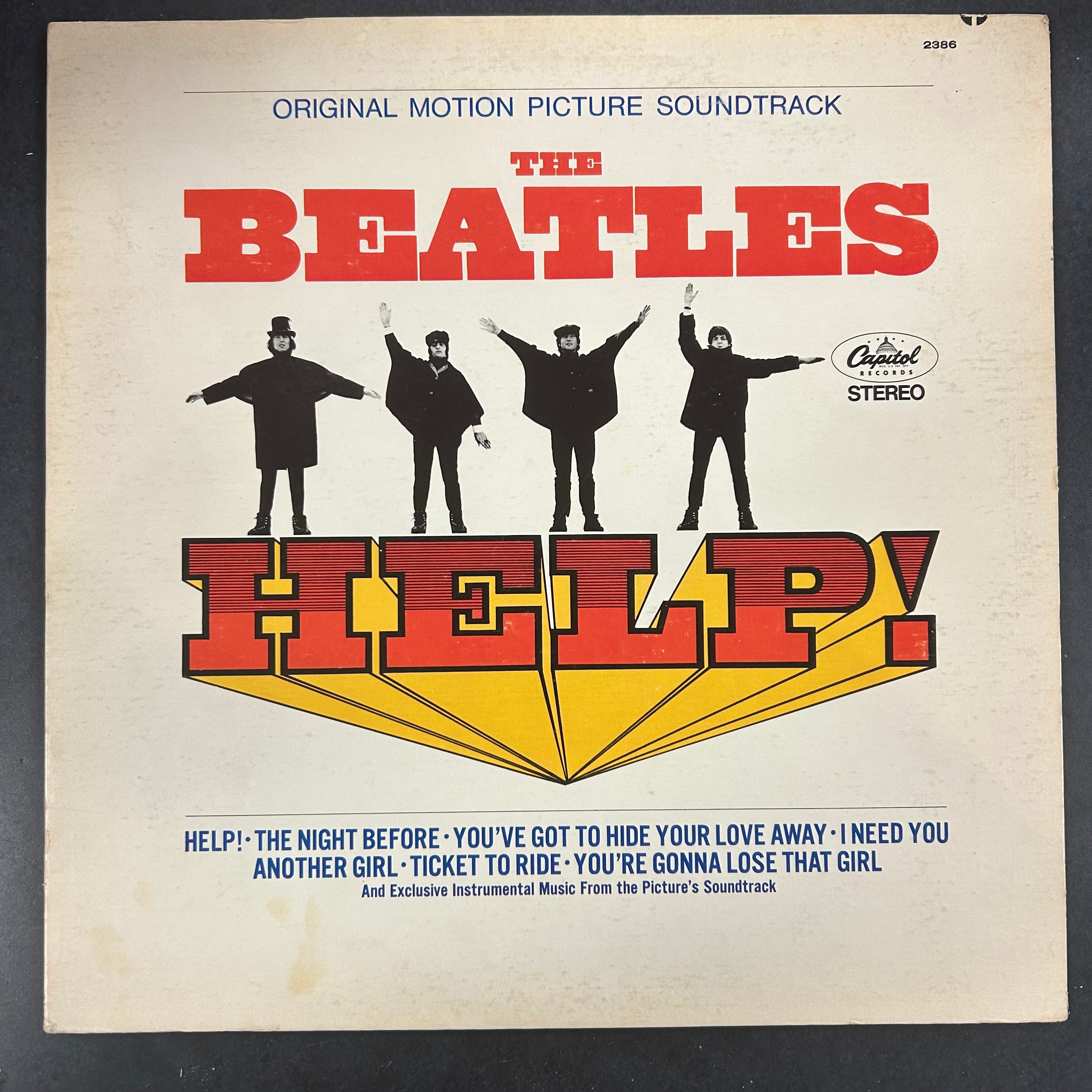 BEATLES = HELP! (OST) (CDN 1970s REISSUE) (USED)