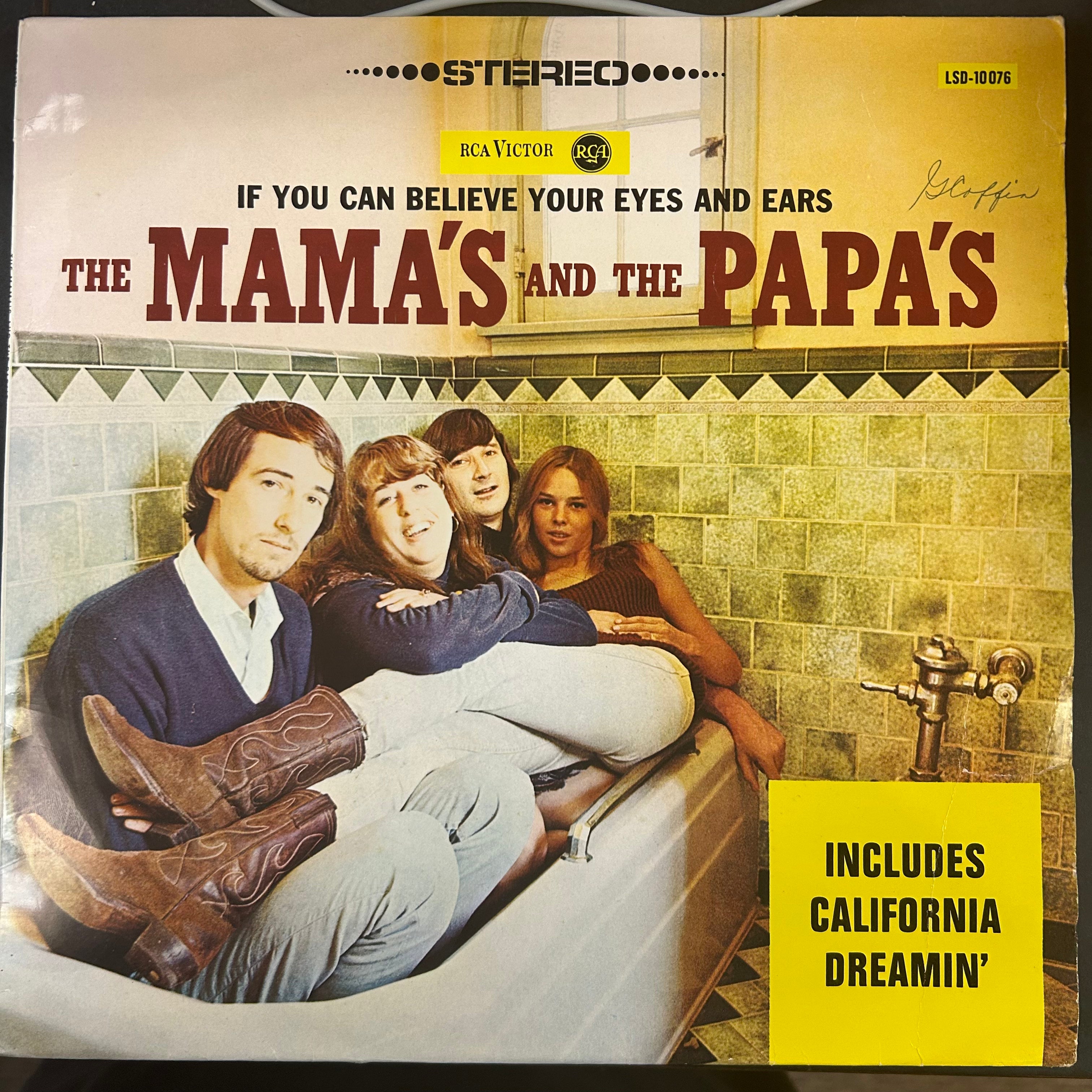 MAMAS AND THE PAPAS = IF YOU CAN BELIEVE YOUR EYES AND EARS [STEREO] (GERMANY 1966) (USED)