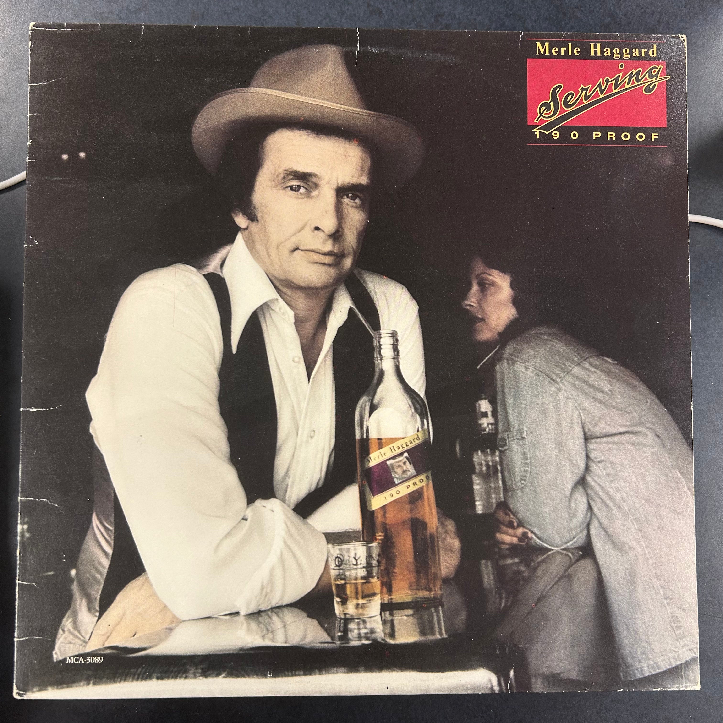 HAGGARD, MERLE = SERVING 190 PROOF (CDN 1979) (USED)