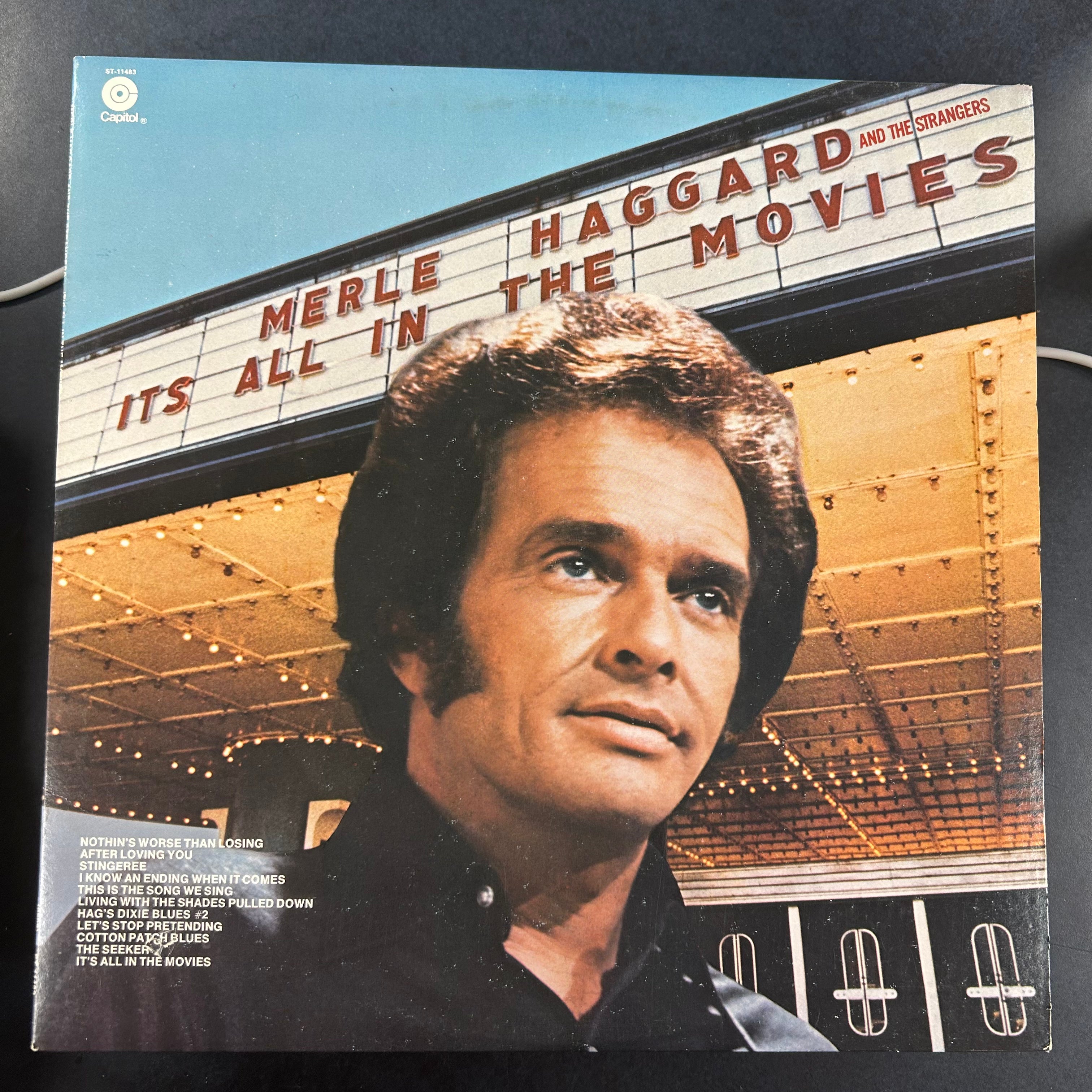 HAGGARD, MERLE = ITS ALL IN THE MOVIES (CDN 1976) (USED)