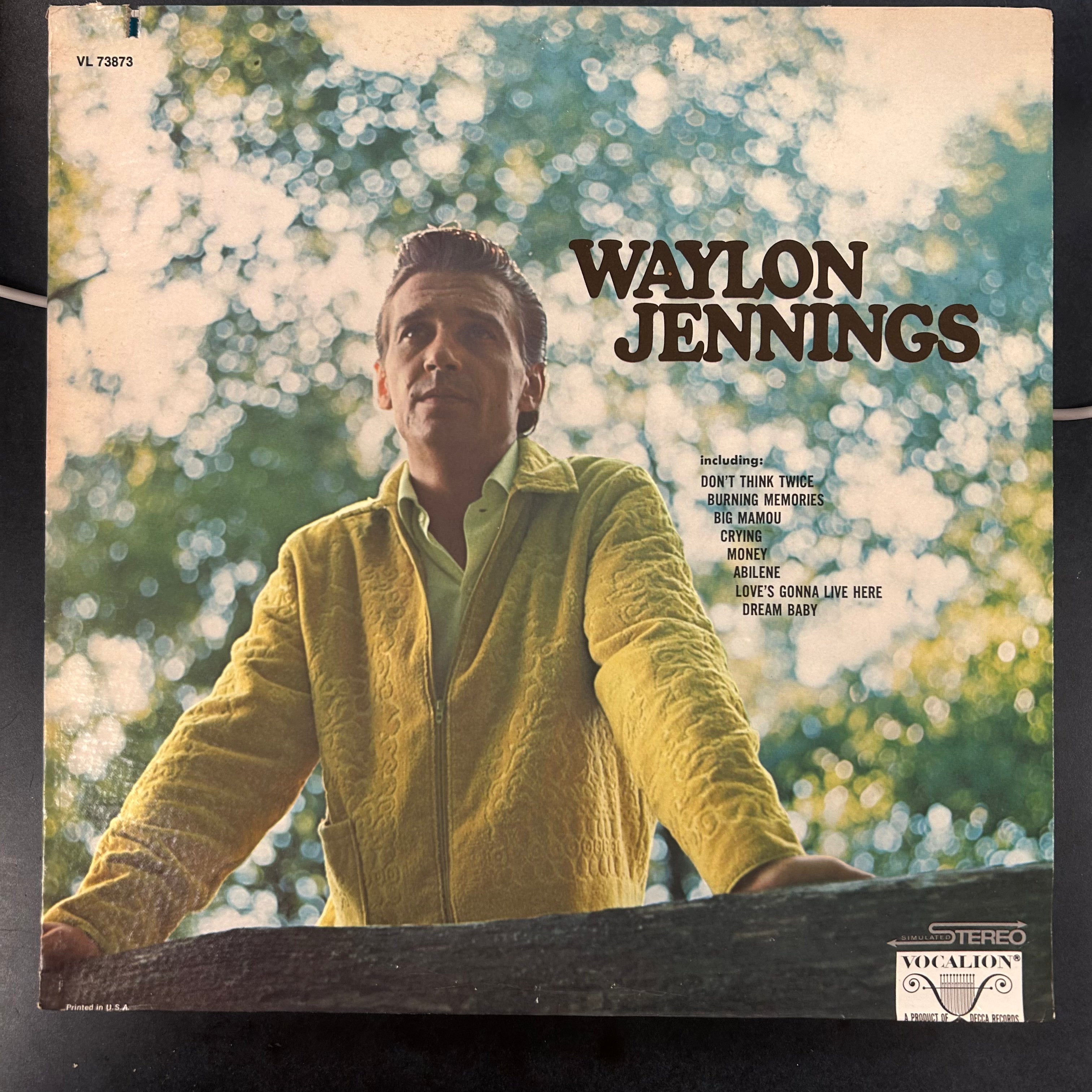 JENNINGS, WAYLON = WAYLON JENNINGS (USA 1980 REISSUE) (USED)