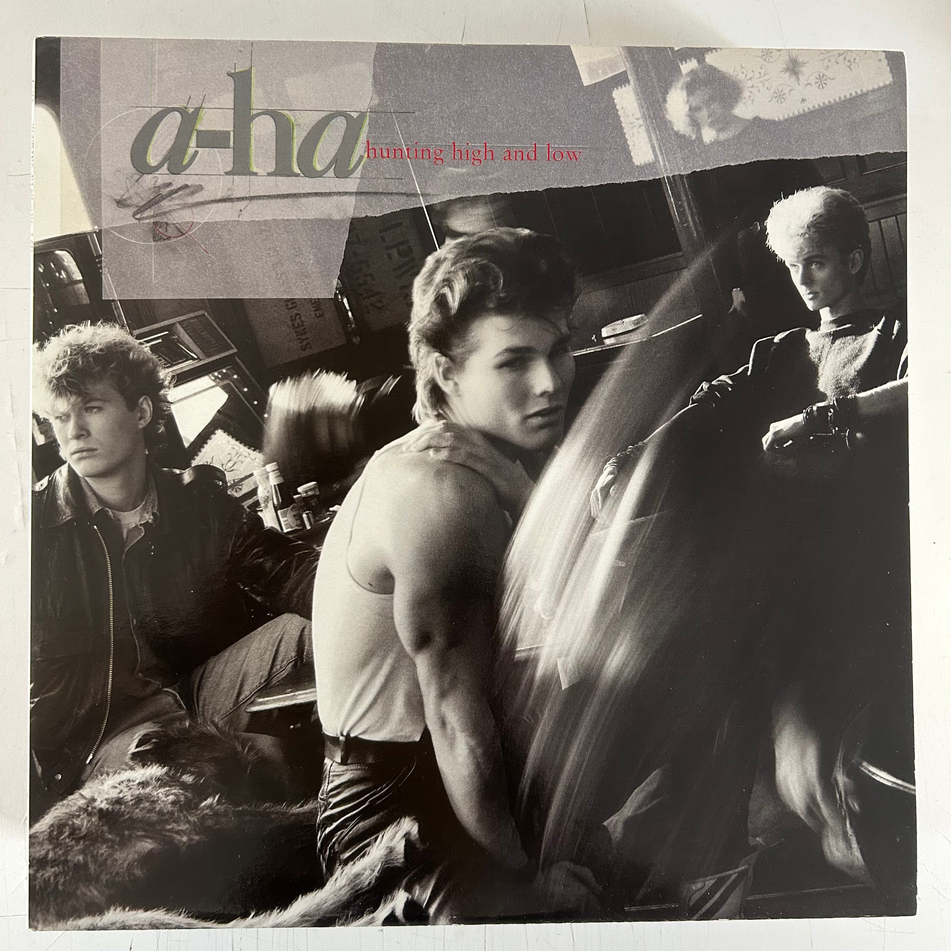 A-HA = HUNTING HIGH AND LOW (CDN 1985) (USED)