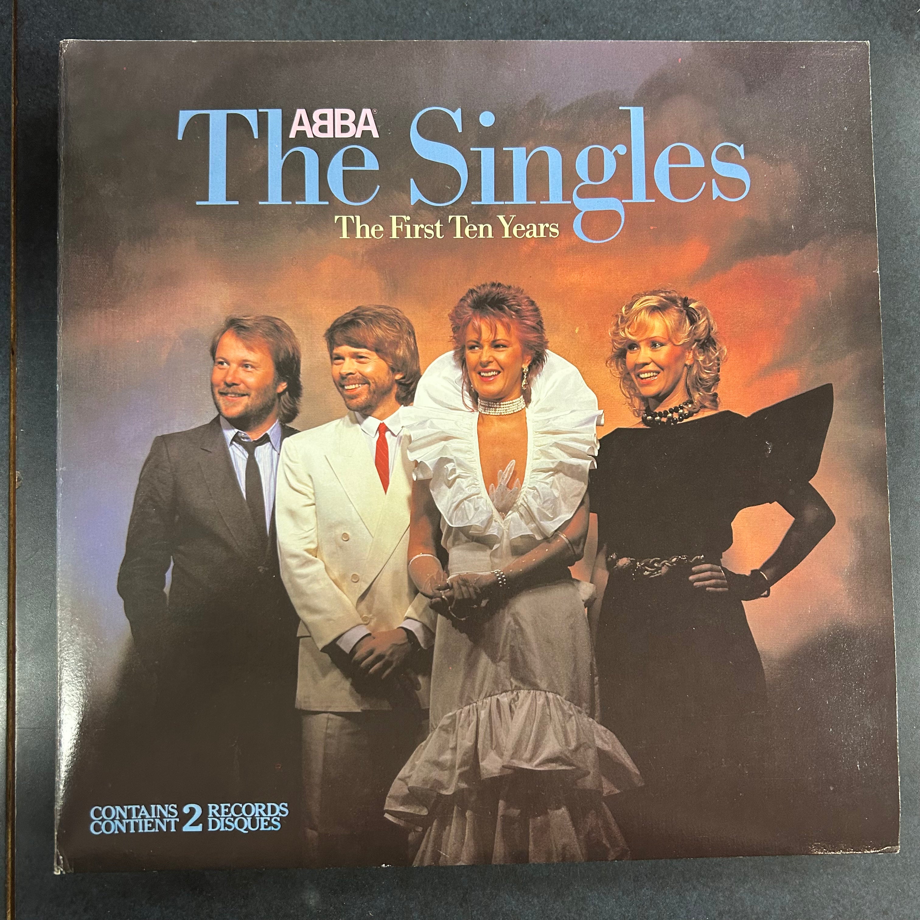 ABBA = SINGLES: FIRST TEN YEARS (CDN 1982) (USED)