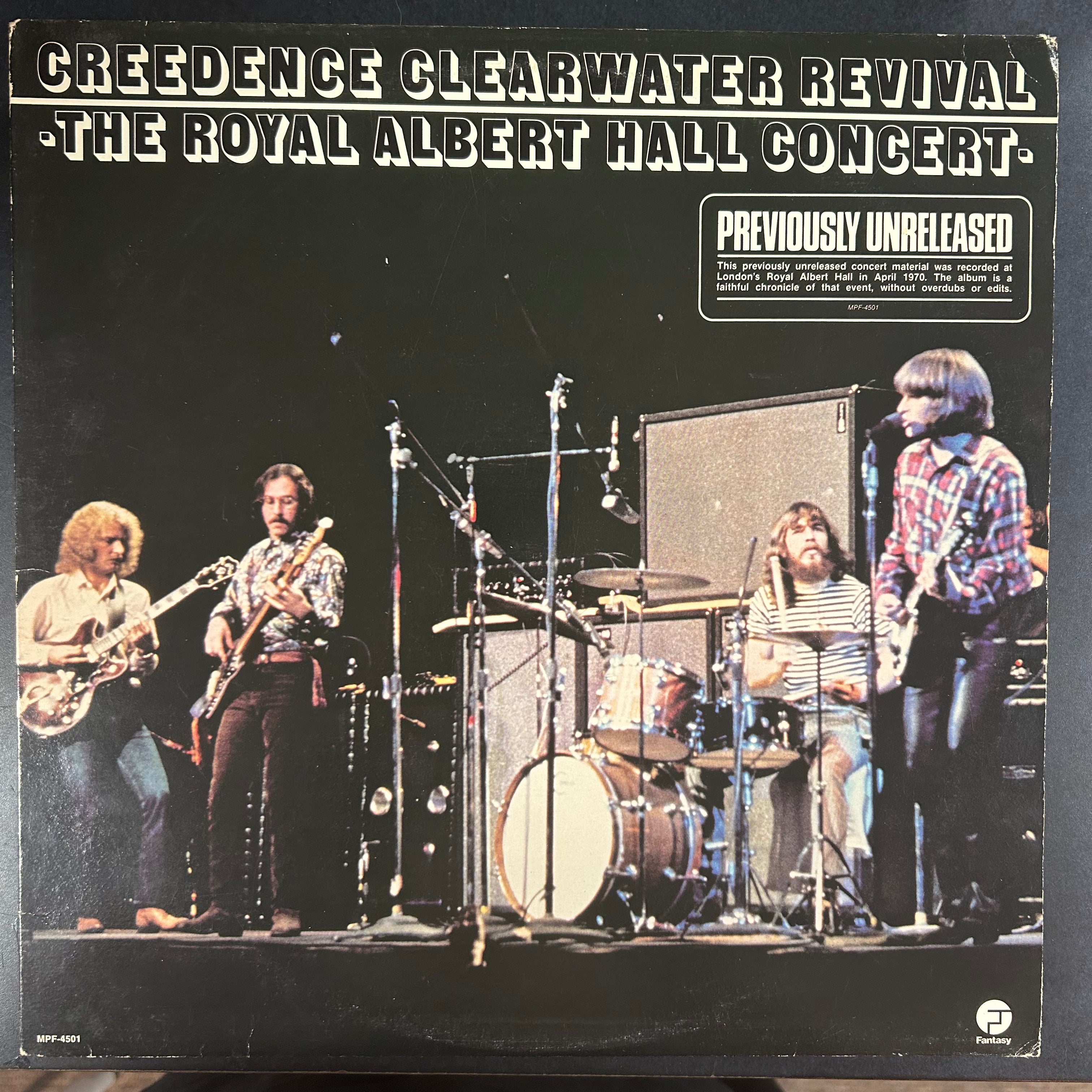 CREEDENCE CLEARWATER REVIVAL = ROYAL ALBERT HALL CONCERT (CDN 1980) (USED)
