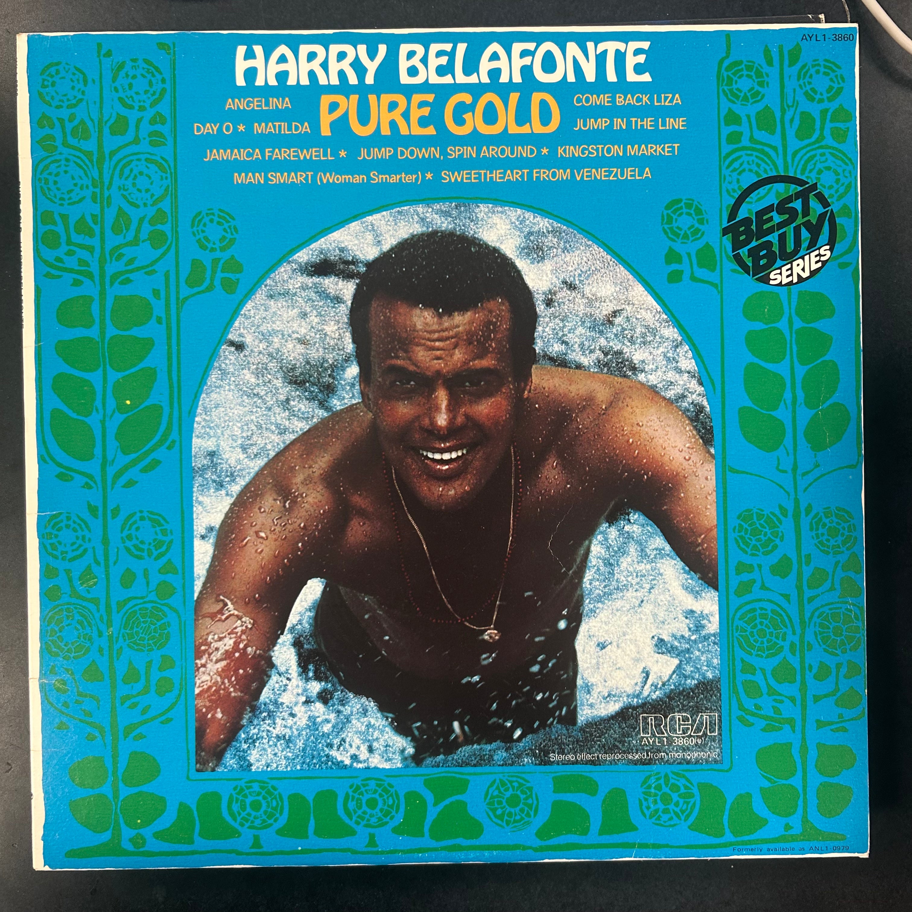 BELAFONTE, HARRY = PURE GOLD (CDN 1975) (USED)