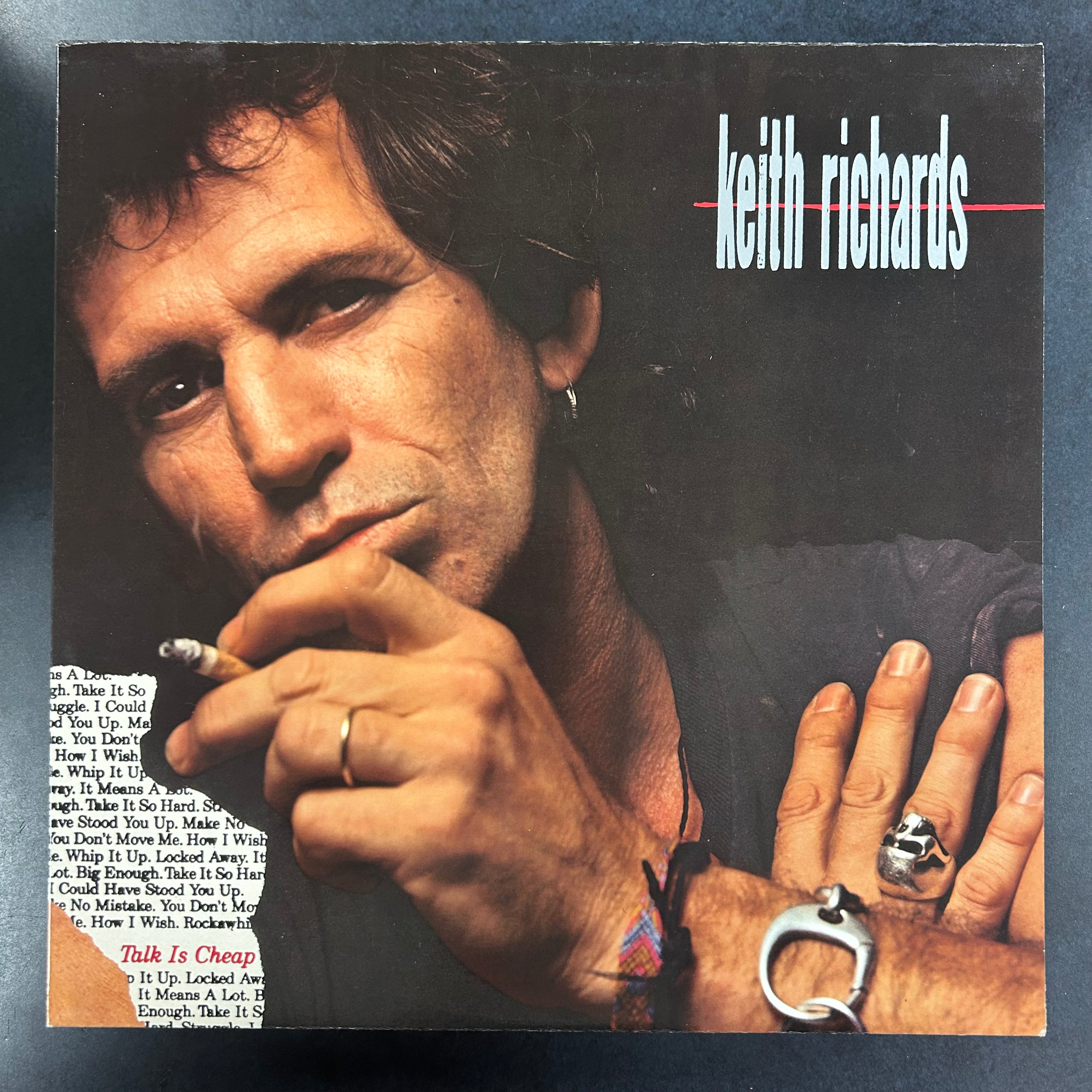 RICHARDS, KEITH (ROLLING STONES) = TALK IS CHEAP (CDN 1988) (USED)