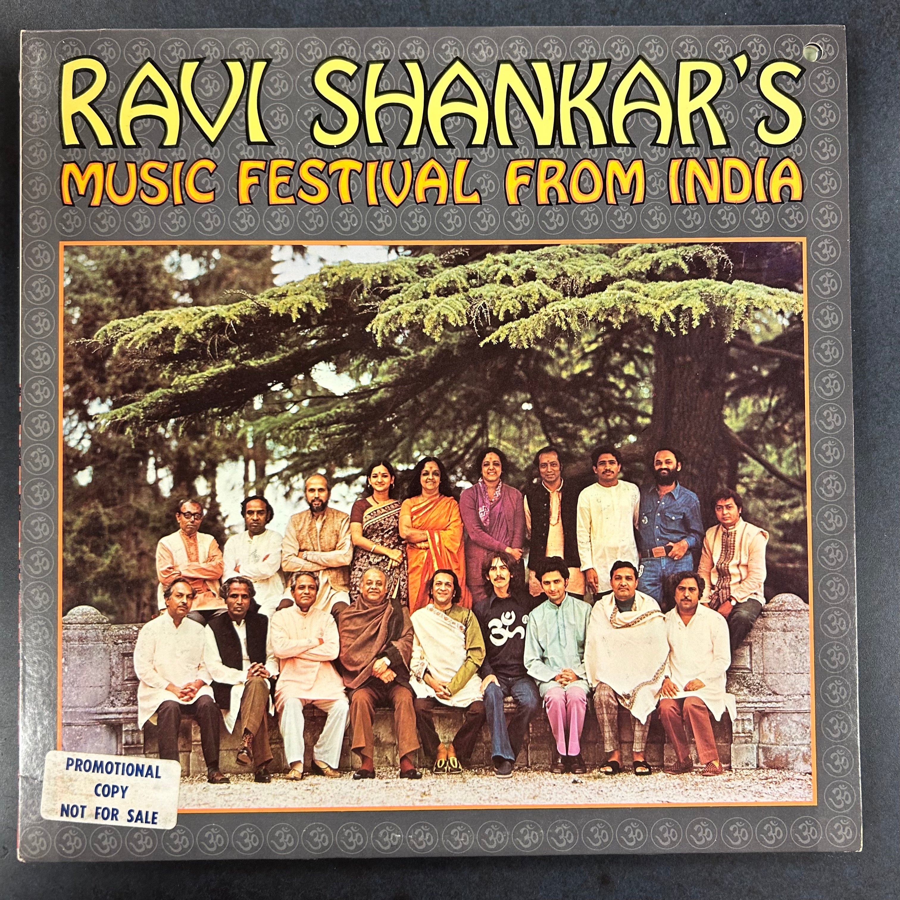 SHANKAR, RAVI = MUSIC FESTIVAL FROM INDIA [PROMO] (USA 1976) (USED)
