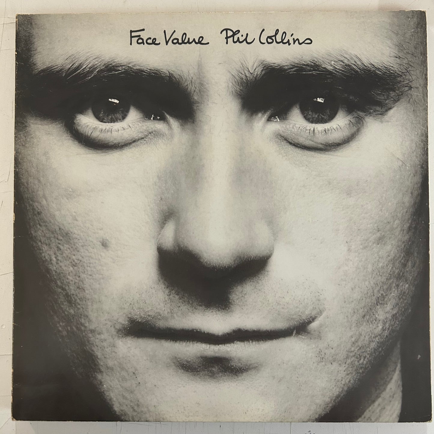 COLLINS, PHIL = FACE VALUE (CAT SCRATCH COVER) (CDN 1981) (USED)
