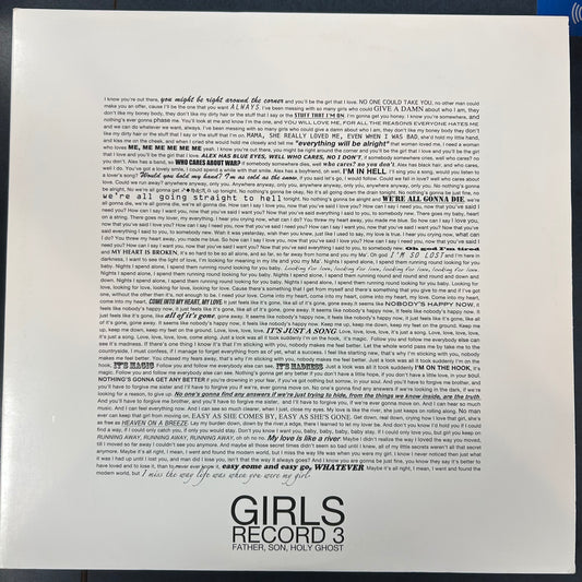GIRLS = FATHER, SON, HOLY GHOST (US 2011) (USED)