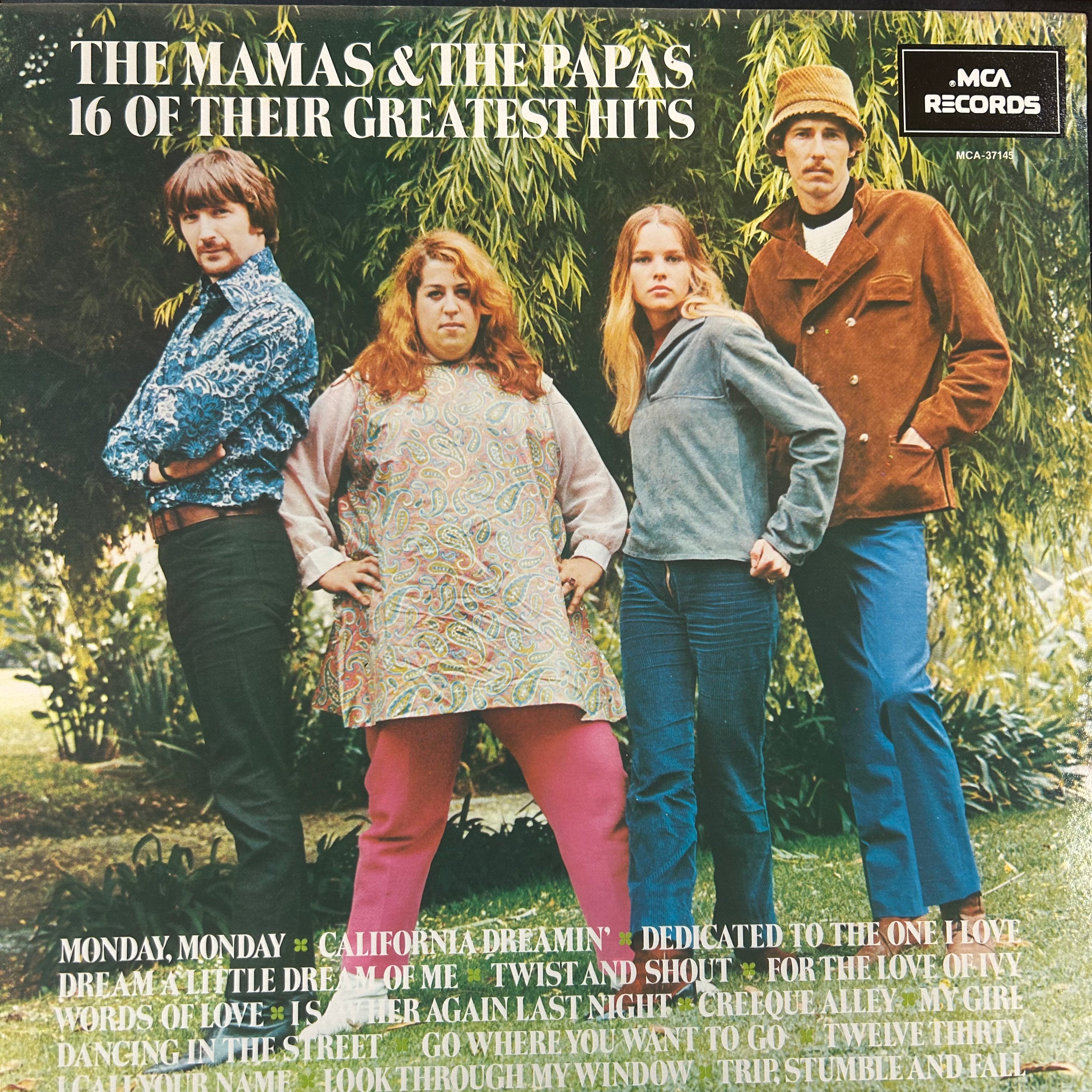 MAMAS & THE PAPAS = 16 OF THEIR GREATEST HITS (CDN 1970S) (USED)