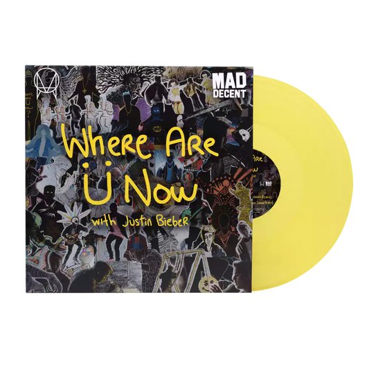 BIEBER, JUSTIN = WHERE ARE U NOW (12 IN./YELLOW)
