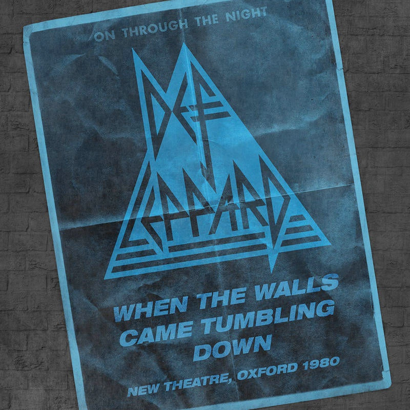 DEF LEPPARD = WHEN THE WALLS CAME TUMBLING DOWN: OXFORD 1980 (2LP/180G)