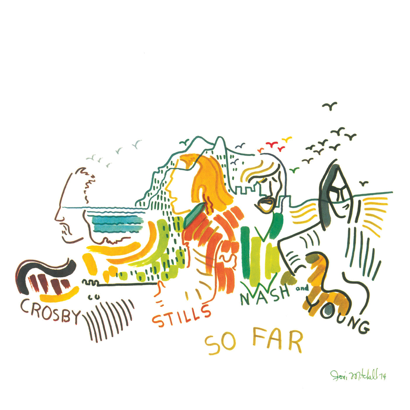 CROSBY, STILLS, NASH & YOUNG = SO FAR (180G)