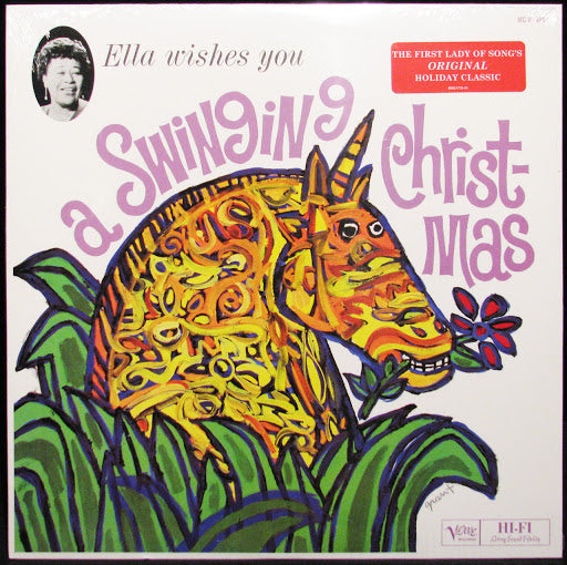 FITZGERALD, ELLA = A SWINGING CHRISTMAS (180G)