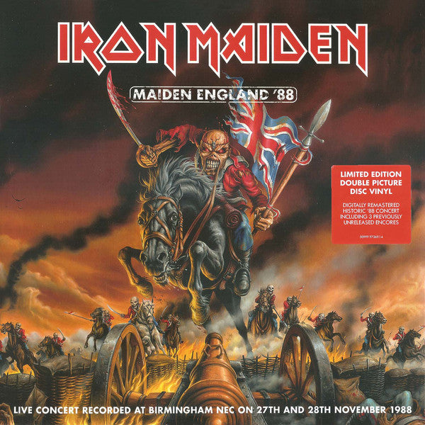 IRON MAIDEN = MAIDEN ENGLAND '88 (2LP/PD/180G)