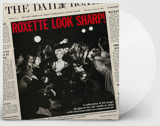 ROXETTE = LOOK SHARP! /30TH ANNIVERSARY (CLEAR WAX)