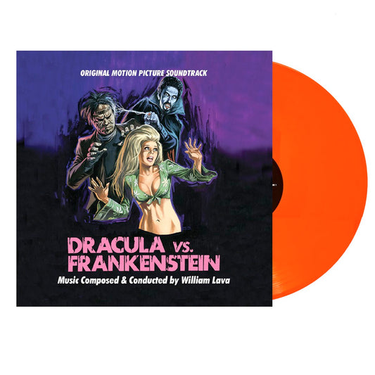 DRACULA VS FRANKENSTEIN: 50th ANN. (OST) (ORANGE WAX)
