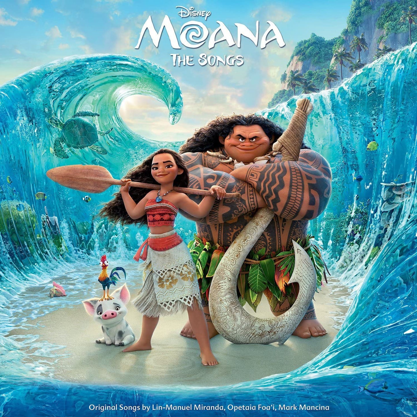 MOANA: THE SONGS (OST) (DISNEY)